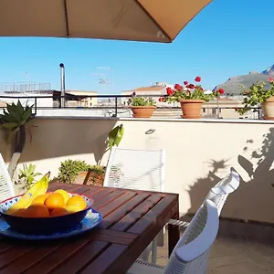 Apartment Terrace With View Attic In Old Town Ballarhome, Palermo